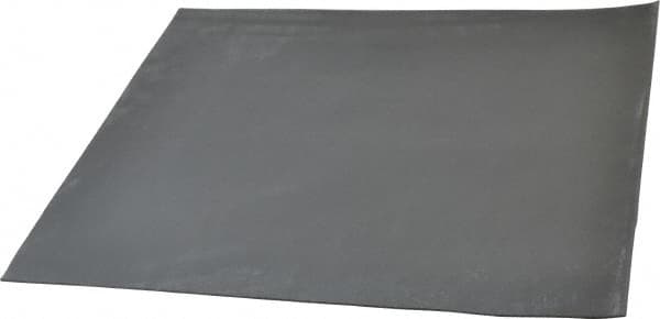 Made in USA - 12" Long, 12" Wide, 1/16" Thick, Neoprene Rubber Foam Sheet - 50 to 60 Durometer, Black, -40 to 225°F, 2,500 psi Tensile Strength, Plain Backing, Stock Length - Americas Tooling