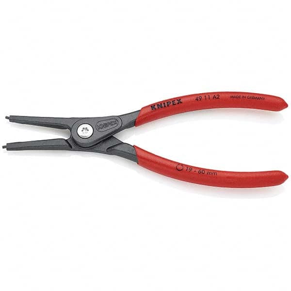 Knipex - Retaining Ring Pliers Type: External Ring Size: 3/4" - 2-3/64" - Americas Tooling