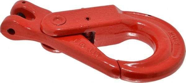 Pewag - 5/16 Inch Chain Diameter, Grade 80 Clevis Hook - 4,500 Lbs. Load Capacity, 23/64 Inch Inside Diameter, 23/64 Inch Pin Diameter, 1-37/64 Inch Hook Throat, 1-11/32 Inch Hook Width - Americas Tooling