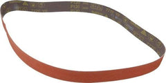 3M - 2" Wide x 60" OAL, 120 Grit, Ceramic Abrasive Belt - Ceramic, Fine, Coated, YF Weighted Cloth Backing, Wet/Dry, Series 777F - Americas Tooling