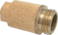 Legris - 1/4 BSPP, 24.5mm OAL, Muffler - 175 Max psi, 6 CFM, 85 Decibel Rating, Bronze - Americas Tooling