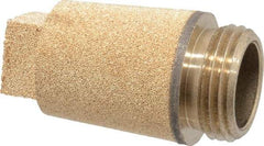 Legris - 3/8 BSPP, 37mm OAL, Muffler - 175 Max psi, 10.5 CFM, 108 Decibel Rating, Bronze - Americas Tooling