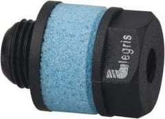 Legris - 1/4 BSPP, 29mm OAL, Muffler - 145 Max psi, 36 CFM, 84 Decibel Rating, Polyethylene - Americas Tooling