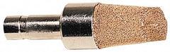 Legris - Plug In, 48mm OAL, Muffler - 175 Max psi, 6 CFM, 85 Decibel Rating, Sintered Bronze - Americas Tooling