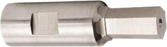 Hassay-Savage - 5/8" Hexagon Rotary Broach - 3/4" Depth of Cut, 1/2" Shank - Americas Tooling