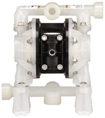 ARO/Ingersoll-Rand - 3/4" NPT, Nonmetallic, Air Operated Diaphragm Pump - PTFE Diaphragm, Polypropylene Housing - Americas Tooling