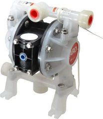 ARO/Ingersoll-Rand - 1/2" NPT, Nonmetallic, Air Operated Diaphragm Pump - Nitrile Diaphragm, Polypropylene Housing - Americas Tooling