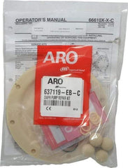 ARO/Ingersoll-Rand - Santoprene Fluid Section Repair Kit - For Use with Diaphragm Pumps - Americas Tooling