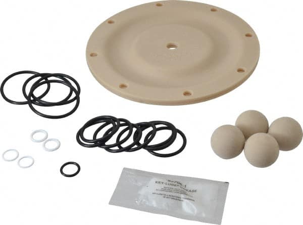 ARO/Ingersoll-Rand - Santoprene Fluid Section Repair Kit - For Use with Diaphragm Pumps - Americas Tooling