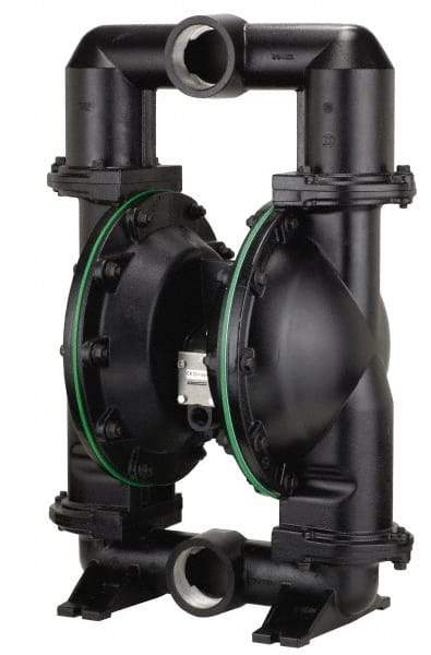 ARO/Ingersoll-Rand - 3" NPT, Metallic, Air Operated Diaphragm Pump - Nitrile Diaphragm, Aluminum Housing - Americas Tooling