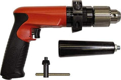 Sioux Tools - 1/2" Keyed Chuck - Pistol Grip Handle, 700 RPM, 14.16 LPS, 30 CFM, 1 hp - Americas Tooling