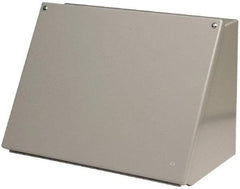 Cooper B-Line - Steel Standard Enclosure Hinge Sloped Cover - NEMA 12, 13, 12" Wide x 12" High x 9-5/32" Deep, Dirt-tight & Dust-tight - Americas Tooling