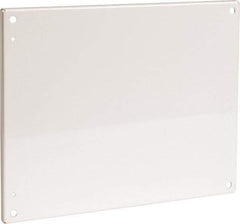 Cooper B-Line - 16-7/8" OAW x 20-7/8" OAH Powder Coat Finish Electrical Enclosure Flanged Panel - 24" x 20" Box, 12 Gauge Steel, Use with 20246-12/20248-12/242010-12/242012-12/242016-12/24206-12/24208-12 - Americas Tooling