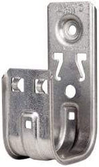 Cooper B-Line - 2" Pipe, Steel Cable Support Hook - Silver, Pre-Galvanized, 30 Lb Capacity - Americas Tooling