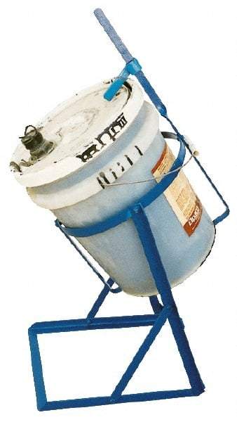 Vestil - 100 Lb Load Capacity, 5 Gal Pail Tipper - 14-5/8" Wide x 32-3/16" High - Americas Tooling