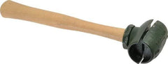 Garland - 1-3/4 Lb Head 1-1/2" Face Malleable Iron Split Head Hammer without Faces - Wood Handle - Americas Tooling