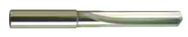 8.4mm Dia. - Carbide Straight Flute 4XD Drill-130° 4-Facet Point-Coolant-Bright - Americas Tooling