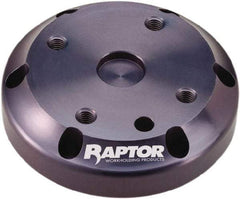 Raptor Workholding - 6.3" Jaw Width, 1-1/2" High Riser - For Use with 4 & 5 Axis Workholding Systems - Americas Tooling