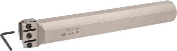 Iscar - GHIC, Internal, Right Hand, Indexable Grooving Tool Holder - 2" Shank Width, 14" OAL - Americas Tooling