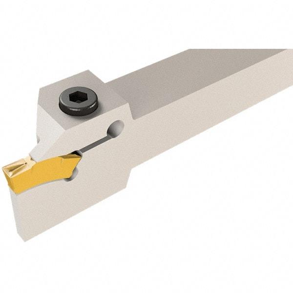 Iscar - TGD, External, Left Hand, 9mm Max Depth of Cut, 4 to 5mm Groove Width, Indexable Grooving Tool Holder - TGM... Insert Compatibility, 16mm Shank Height, 16mm Shank Width, 100mm OAL - Americas Tooling