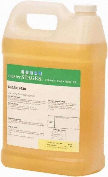 Master Fluid Solutions - 1 Gal Jug Cleaner - Low Foam, Series Clean 2430 - Americas Tooling