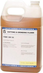 Master Fluid Solutions - Trim OM 100, 1 Gal Bottle Cutting Fluid - Straight Oil - Americas Tooling