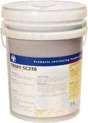 Master Fluid Solutions - Trim SC230, 5 Gal Pail Cutting & Grinding Fluid - Semisynthetic, For Cutting, Grinding - Americas Tooling