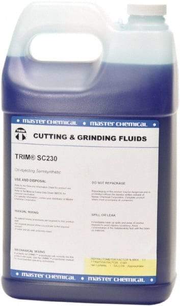 Master Fluid Solutions - Trim SC230, 1 Gal Bottle Cutting Fluid - Semisynthetic - Americas Tooling