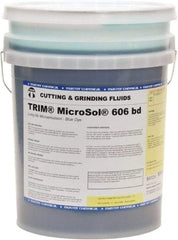 Master Fluid Solutions - Trim MicroSol 606 bd, 5 Gal Pail Cutting & Grinding Fluid - Semisynthetic - Americas Tooling