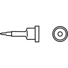 Weller - Soldering Iron Tips; Type: Chisel Tip ; For Use With: WSP 80, WP 80, WXP 80 Pencils - Exact Industrial Supply