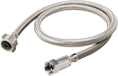 B&K Mueller - 3/8" Compression Inlet, 7/8" Ballcock Outlet, Stainless Steel Toilet Connector - Use with Toilets - Americas Tooling