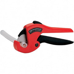 Rothenberger - 1" Pipe Capacity, Tube & Pipe Cutter - Cuts Plastic, PVC, CPVC, 8" OAL - Americas Tooling