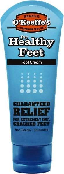 O'Keeffe's - 3 oz Moisturizing Foot Cream - Comes in Tube, Fragrance Free - Americas Tooling