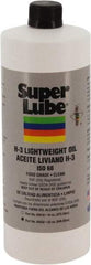 Synco Chemical - 1 Qt Bottle Synthetic Multi-Purpose Oil - -12 to 121°F, SAE 80W, ISO 68, 72-79.5 cSt at 40°C, Food Grade - Americas Tooling