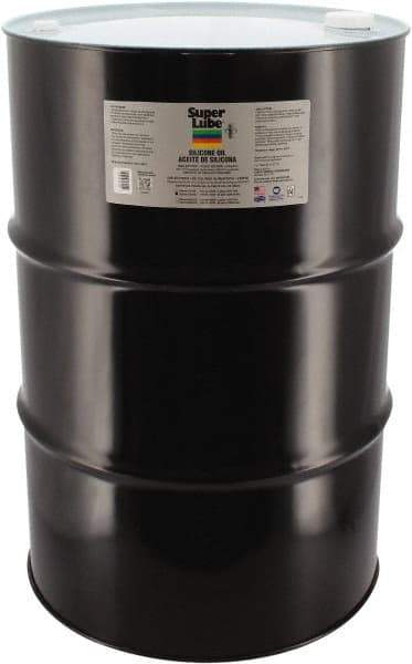 Synco Chemical - 55 Gal Drum Synthetic Machine Oil - -50 to 200°F, SAE 80W, ISO 100, 100 cSt at 25°C, Food Grade - Americas Tooling