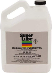 Synco Chemical - 1 Gal Bottle Oil with PTFE Direct Food Contact White Oil - Translucent, -45°F to 450°F, Food Grade - Americas Tooling