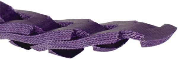 Fenner Drives - Section A, 300" Outside Length, Adjustable Replacement Belt - Polyester/Polyurethane Composite, Purple, Link Style V-Belt - Americas Tooling