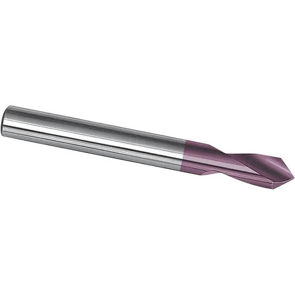 Magafor - 8mm Body Diam, 90°, 2-3/8" OAL, Solid Carbide Spotting Drill - Americas Tooling