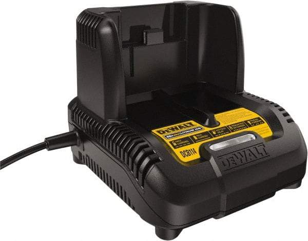 DeWALT - 40 Volt, Lithium-Ion Power Tool Charger - 1 hr & 30 min (4.0Ah Battery), 2 hr (+ 6.0Ah Battery) to Charge, AC Wall Outlet Power Source - Americas Tooling