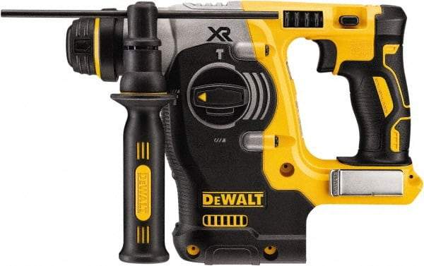 DeWALT - 20 Volt 1" SDS Chuck Cordless Rotary Hammer - 0 to 4,500 BPM, 0 to 1,200 RPM, Reversible - Americas Tooling