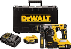 DeWALT - 20 Volt 1" SDS Chuck Cordless Rotary Hammer - 0 to 4,500 BPM, 0 to 1,200 RPM, Reversible - Americas Tooling