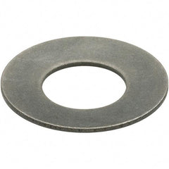 Associated Spring Raymond - 0.8032" ID, Grade 1075 High Carbon Steel, Oil Finish, Belleville Disc Spring - 1.5748" OD, 1/8" High, 0.0886" Thick - Americas Tooling