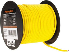 EastPenn - 14 AWG Automotive Plastic Insulated, Single Conductor Wire - 100' Long, Yellow - Americas Tooling