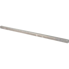 Value Collection - 12" Long x 3/8" High x 3/8" Wide, Plain Steel Oversized Key Stock - Cold Drawn Steel - Americas Tooling