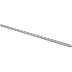 Value Collection - 12" Long x 1/4" High x 1/4" Wide, Plain Steel Undersized Key Stock - Cold Drawn Steel - Americas Tooling