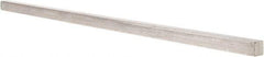 Value Collection - 12" Long x 3/8" High x 3/8" Wide, Plain Steel Undersized Key Stock - Cold Drawn Steel - Americas Tooling