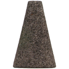 2″ × 1/2″ × 3″ × 5/8″–11 Gemini Snagging Wheel Type 17 Cones-Square Tip 24 Grit - Americas Tooling