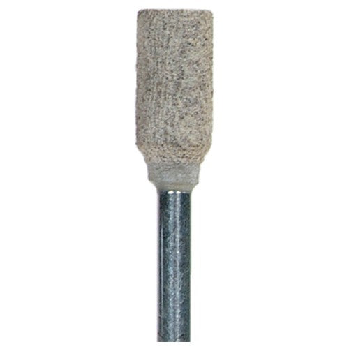 1/4″ × 1/2″ 1/8″ Spindle Cotton Fiber Mounted Point W163 120 Grit A/O - Americas Tooling