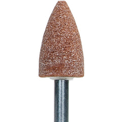 ‎11/16″ × 1-1/4″ 1/4″ Spindle Gemini Mounted Point A12 60 Grit Aluminum Oxide - Americas Tooling