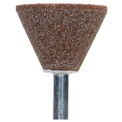 ‎1-3/8″ × 1″ 1/4″ Spindle Gemini Mounted Point A31-60 Grit Aluminum Oxide - Americas Tooling